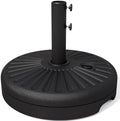 JEAREY 81.5lb Max Capacity Outdoor Patio Umbrella Base, Black by JEAREYOutdoorsCollection