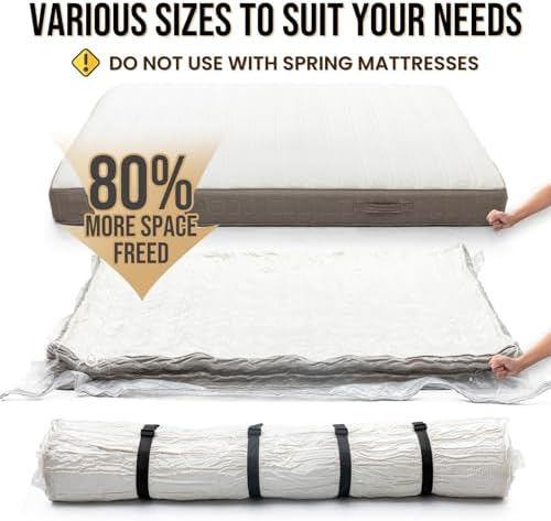 TAILI Mattress Vacuum Storage Bag,Easy Moving Storage,King/California King - Image 2