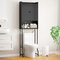 Kitsure 68.1"H Over Toilet Storage Cabinet, Magnetic Door, Adjustable Shelf by Kitsure
