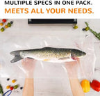 Wevac Vacuum Sealer Bags, Multiple Sizes, 200Pack Precut Bags, 6 Vac Rolls - Image 3