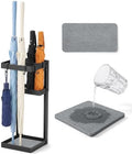 Umbrella Stand for Entryway with 2 Stone Mats, 4 Hooks by Ferrochef