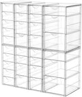 Vtopmart Acrylic Desk Organizer with 32 Drawers for Office, Makeup, Crafts by Vtopmart
