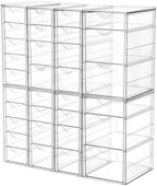 Vtopmart Acrylic Desk Organizer with 32 Drawers for Office, Makeup, Crafts by Vtopmart