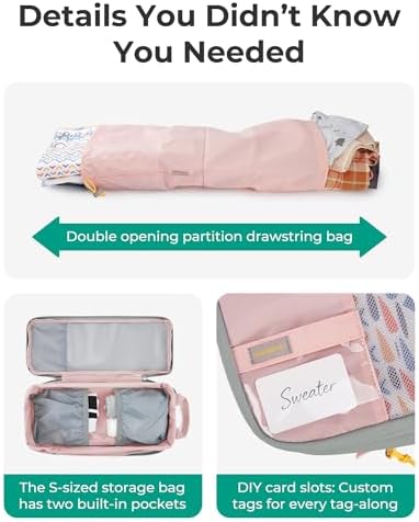 BAGSMART Compression Packing Cubes for Travel Essentials - Image 2