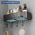 Rectangle Shower Caddy Suction Cup, Gray (2 Pack) - Image 4
