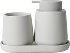 BosilunLife Ceramic Bathroom Accessories Set 3 Pcs by BosilunLife