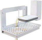 VICSKY 14-inch Router and Modem Shelf with Cable Management Box Wall Mount by VICSKY