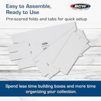 BCW Shoe Card Storage Boxes, Holds 1,600 Cards or 300 Toploaders, 5 Pack - Image 5
