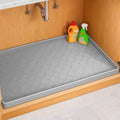Jin&Bao Under Sink Mat 34" x 19" Waterproof Silicone Cabinet Kitchen Liner by Jin%26Bao