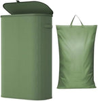 Lifewit 85L Large Laundry Hamper with Lid, Removable Inner Bag, Green by Lifewit