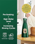 Pet Hair Remover for Laundry, Repels Up to 90% Fur, 2 x 27 fl oz, 64 Loads - Image 2