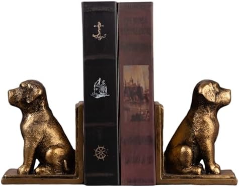 Book Ends for Shelves to Hold Books Heavy Duty,Decorative Bookend by Mervkis