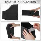 Geyee 12 Pack Plastic Magazine File Holder,Black - Image 5