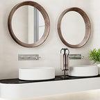 BGL Hand Towel Holder Stand for Bathroom, Hand Towel Stand for Bathroom Counter, Free Standing Towel Racks for Bathroom with Weighted Wood Base,19" High-Oil Rubbed Bronze - Image 3