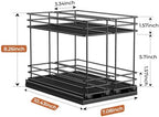 Mystozer Pull Out Spice Rack Organizer for Cabinet, Slide Out Spice Racks - Image 3