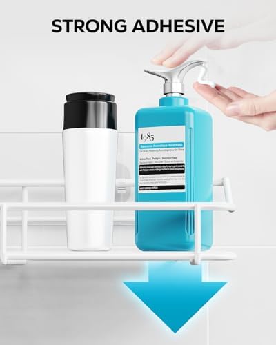 Nieifi Shower Caddy Adhesive, Shower Shelves, Shampoo Holder for Bathroom - Image 5