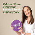 Laundry Turtle Collapsible Laundry Basket for Washer & Dryer (Lavender, Large) - Image 6