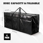 4 Pcs 169 Gallon Extra Large Moving Bags Heavy Duty Storage Bag - Image 2