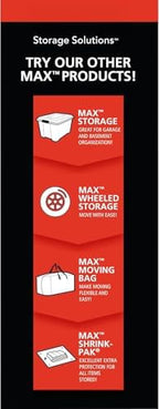 MAX Shrink-Pak Vacuum Seal Storage Bags for Clothing, Travel, Bedding | Tear-Proof, Dual-Valve Space Saver Compression Bags - 1 Large, 1 XL, 1 Jumbo - Image 3