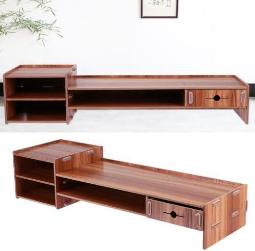 Desktop Monitor Stand Riser with Storage Board for Office - Image 6
