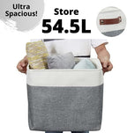 DECOMOMO Extra Large Storage Baskets, 54.5L Fabric Storage Bins 3 Pack - Image 4