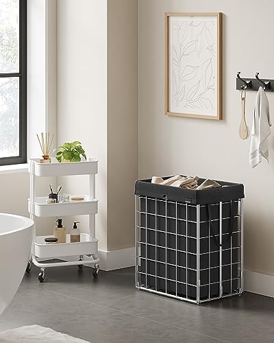 SONGMICS Laundry Hamper, Collapsible, 24 Gal. (90L) - Image 3