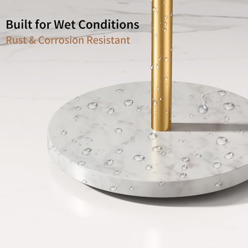 STWWO Kitchen Towel Holder for Countertop with Marble Base - Image 6