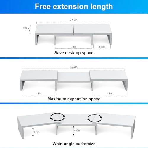 Dual Monitor Stand Riser - Image 4