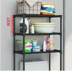 Over the Toilet Storage Rack 3 Tier Bathroom Shelf Space Saver - Image 4