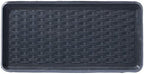 HF by LT Panama Weave Rubber Boot Tray, 32 x 16 inches, One-Piece Seamless Construction, Durable Vulcanized Rubber, Year Round Use Indoors or Outdoors, Black by HFbyLT