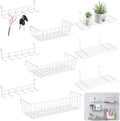 Yaocom 9 Pcs Grid Wall Shelves Gridwall Panel Accessories, White by Yaocom