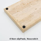 Real Natural Travertine Tray for Bathroom, Vanity, Kitchen Counter - Image 4