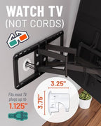 ECHOGEAR in-Wall Cable Management Kit for Power & Low Voltage Cords – Hide TV Wires Behind the Wall – Includes 3.75” Diameter x 3.25” Depth Modules, 6ft Extension Cord, Drywall Hole Saw Attachment - Image 3