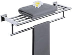 Alise Towel Racks for Bathroom Wall Mounted 24 Inch,Polished Chrome by Alise