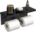 FORIOUS Toilet Paper Holder with Shelf, Commercial Toilet Paper Dispensers by FORIOUS
