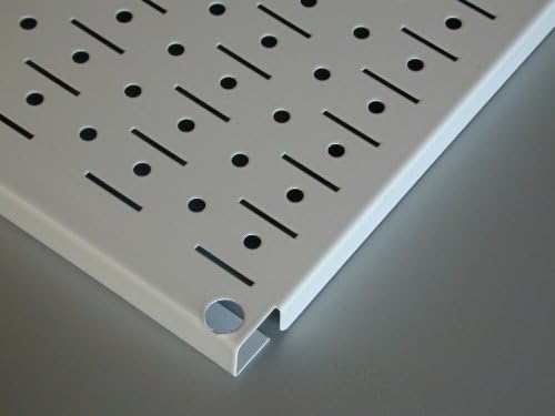 Wall Control Pegboard Organizer 4 ft. Metal Pegboard Standard Tool Storage Kit with White Toolboard and Red Accessories - Image 5