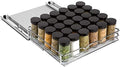 Pull Out Spice Rack for Cabinet, Spice Organizer 12 ⅜"W x 10 ⅜"D x 2 ¾"H by HOLDN%E2%80%99STORAGE