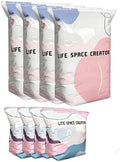 Space Creator 4 Set No-Pump 3D Vacuum Storage Bags (8, L + M) by Unknown