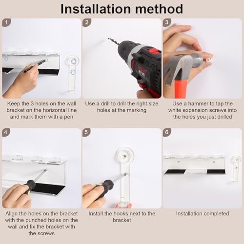 Acrylic Wall Mounted Holder Compatible with Shark Flexstyle - Image 4