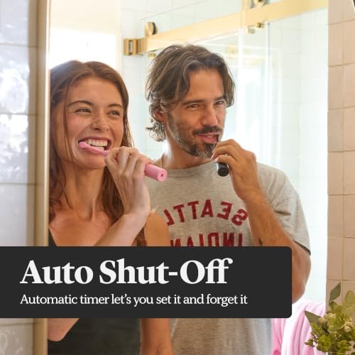 Made By Dentists PRO-X UV Toothbrush Sanitizer Clip - 5-Minute UV-C Cycle, 30-Day Battery, Universal Fit for Manual & Electric Toothbrushes, TSA-Friendly, Portable, Black - Image 5