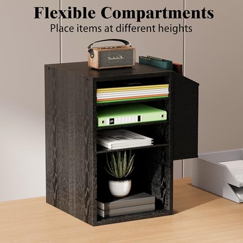 Unionly 6 Tier Adjustable Mail Sorter,Wood Paper Organizer for Class,Office - Image 4