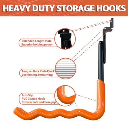 Slatwall Hooks 14 Pack Heavy Duty Multi Sizes Slatwall Accessories - Image 5