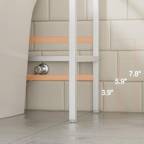 4-Tier Over The Toilet Storage, Bathroom Organizer - Image 5