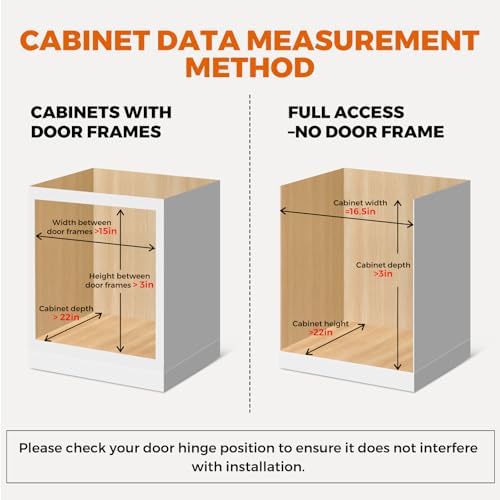 Pull Out Drawers for Cabinet Wood 15" W x 22" D Slide Out Organizer - Image 3