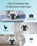 Labrador Toilet Paper Holder Stand, Decorative Toilet Paper Storage - Image 5