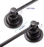 JiePai 16 Inch Suction Cup Towel Bar,Towel Racks for Bathroom,Bronze - Image 3