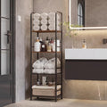 4-Tier Freestanding Towel Racks for Bathroom, Towel Rack Stand by Jautokerdar