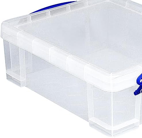 Really Useful Box Stackable 8.1L Plastic Storage Container, 3 Pack - Image 4