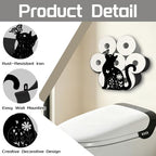 Cat Toilet Paper Holder Wall Mount/Stand for Extra 8 Rolls - Image 3
