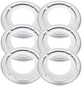 RHBLME 6 Pack 12 Inch Lazy Susan Hardware, 5/16" Thick Turntable Bearings, 1000Lbs Rotating Bearing Plate Heavy Duty Lazy Susan for Rotating Table, Corner Shelves, Book Case, Serving Tray by RhblmeUS